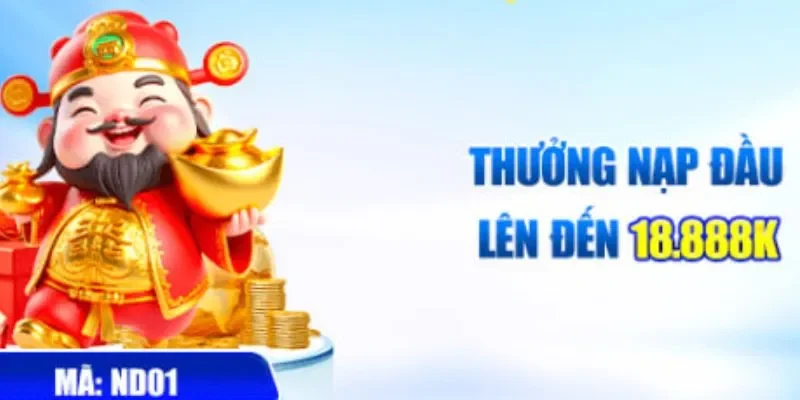 Chương trình GO8 khuyến mãi nạp đầu lên đến 18.888K